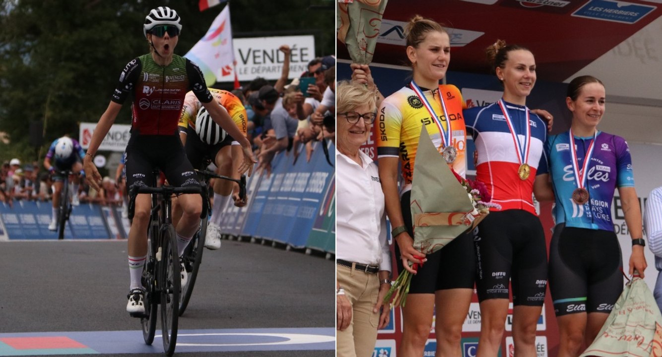 Cyclisme - Championnats de France Amateurs 2025 - Noémie Abgrall sacrée championne de France Amateurs !