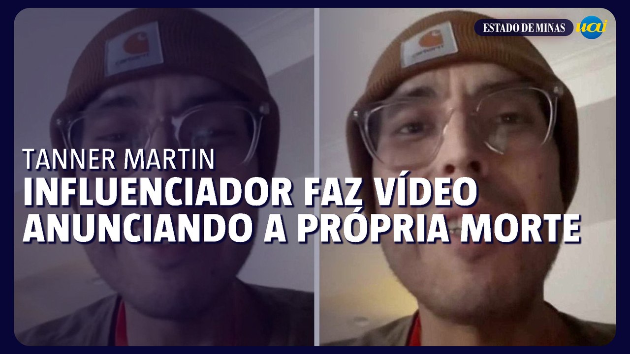 Influenciador deixa vídeo para as redes sociais anunciando a própria morte