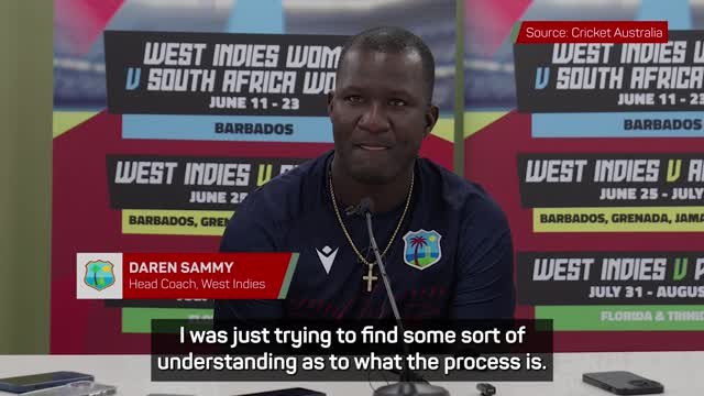 West Indies' Sammy 'hoping for consistency' in TV umpiring decisions
