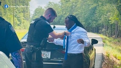 Deputy Pulls Driver Over for Speeding and Learns He's Going to a Funeral. His Sweet Response Goes Viral