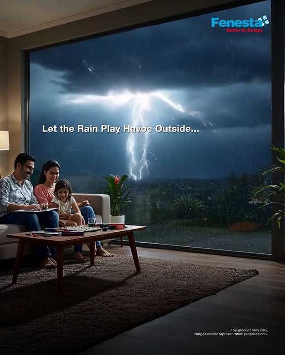 Stay Storm-Safe and Dry with Fenesta Water-Resistant Windows and Doors