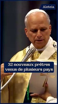 32 nouveaux prêtres ordonnés à Rome - l’Église rayonne de vitalité