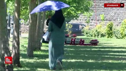 Diyarbakır’da hava sıcaklığı 42 dereceye çıktı