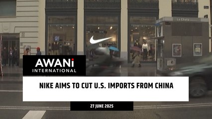 Nike aims to cut U.S. imports from China