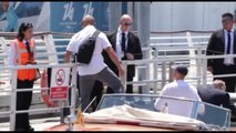 Il miliardario Pinault arriva a Venezia per nozze Bezos