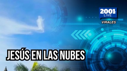 ¡Video viral! Captan esta imagen de Jesús en las nubes durante una ceremonia religiosa en Filipinas