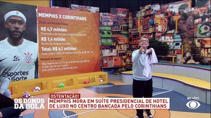 Neto detona Corinthians por pagar regalias a Memphis Depay