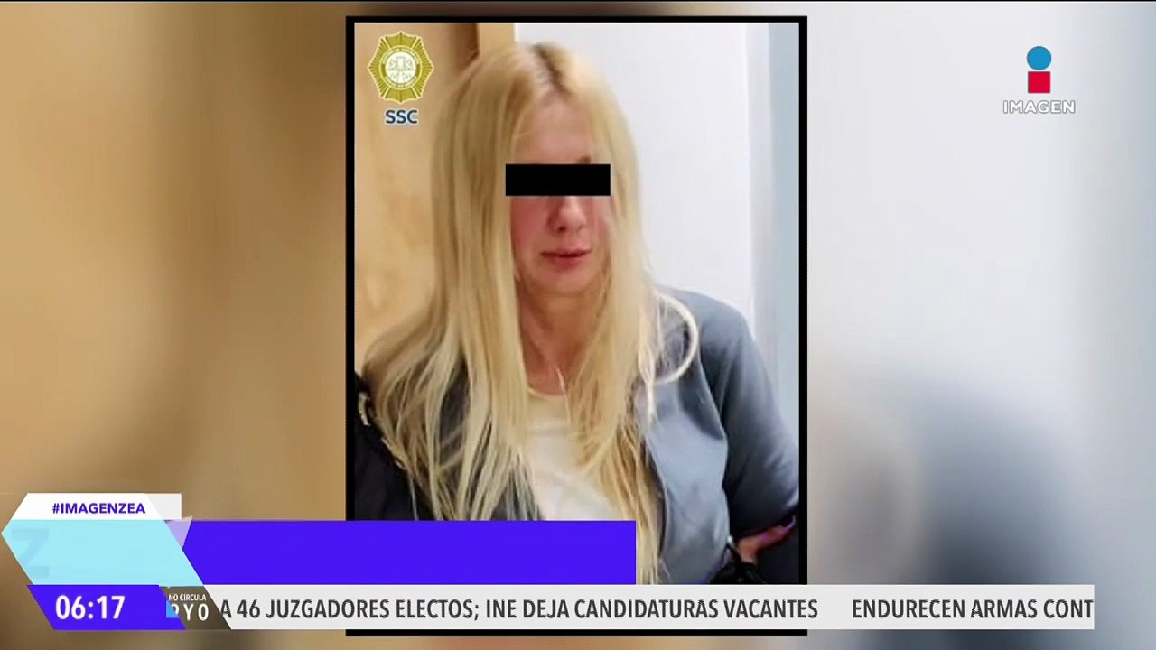Detienen a mujer por intentar agredir a su pareja con un machete en la CDMX