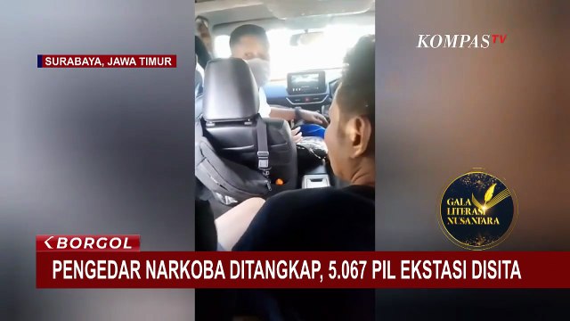 Tangkap Pengedar Narkoba di Surabaya, Polisi Sita 5.067 Butir Pil Ekstasi