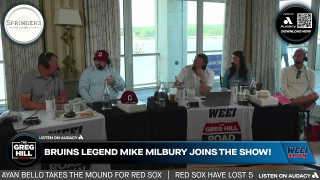 NHL Draft is tonight! #Bruins legend Mike Milbury joins!