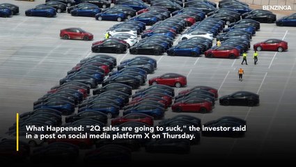 After Tesla North America And Europe Chief Omead Afshar's Exit, Future Fund's Gary Black Had These Five Words To Say About Q2 Sales