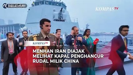 Momen Menhan Iran Diajak Lihat Kapal Penghancur Rudal Milik China