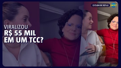 Estudante viraliza ao contar que gastou R$ 55 mil em TCC