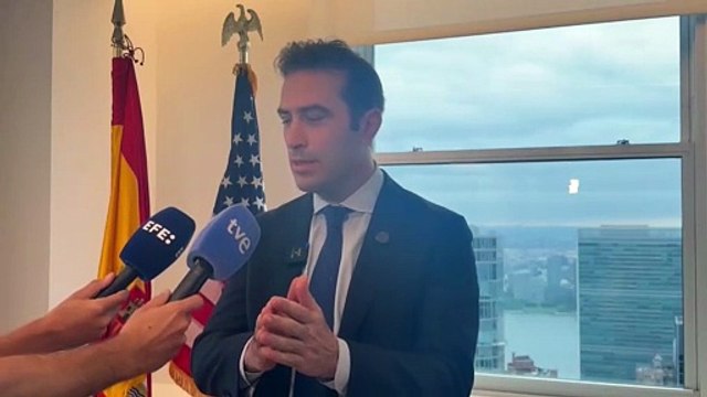 Ministro de Economía español asegura desde EE.UU. que su país defenderá a sus empresarios