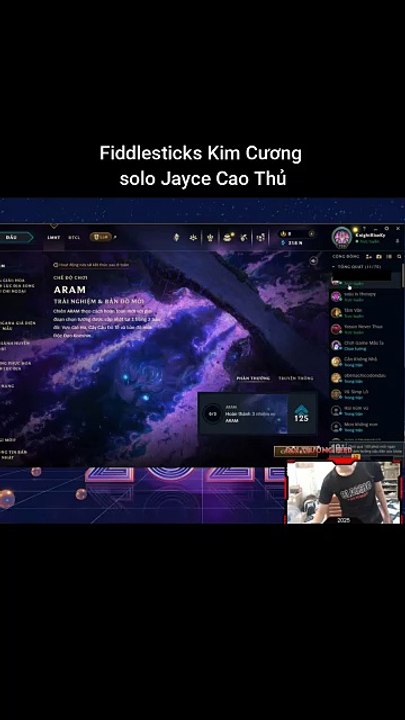 Fiddlesticks Kim Cương solo Jayce Cao Thủ #fiddlesticks #jayce #lienminhhuyenthoai #leagueoflegends #knightriseky