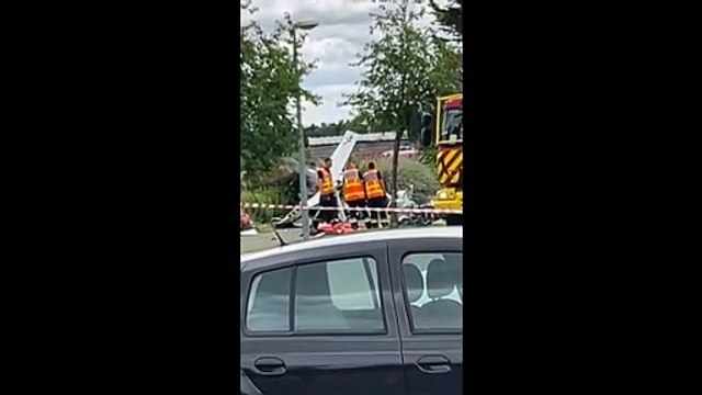 Eure-et-Loir : le crash d’un avion de tourisme fait trois morts près de Chartres - L’avion s’est écrasé dans un quartier résidentiel