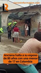 Una anciana furiosa confrontó a su esposo tras descubrirlo en una infidelidad