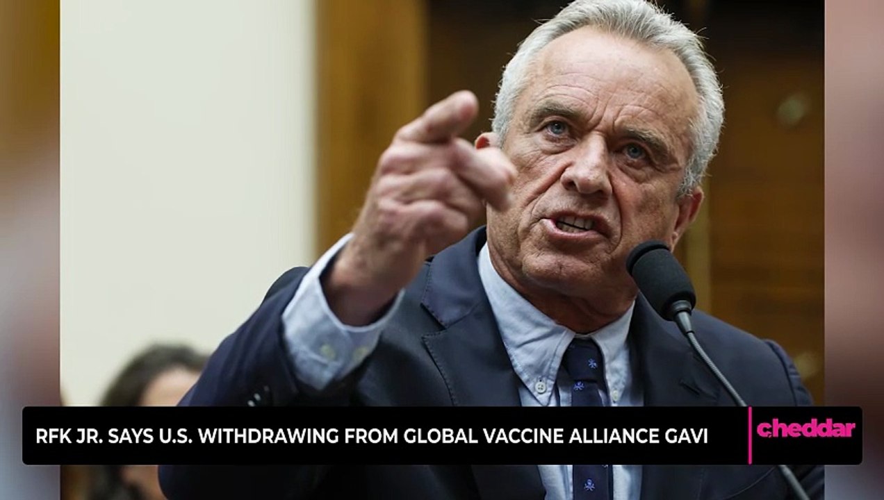 RFK Jr. Says U.S. Withdrawing from Global Vaccine Alliance Gavi