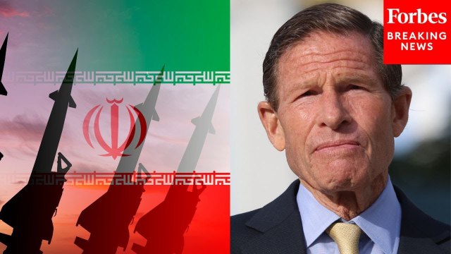 'Iran Continues To Be A Threat': Richard Blumenthal Speaks With Reporters After Briefing On Iran