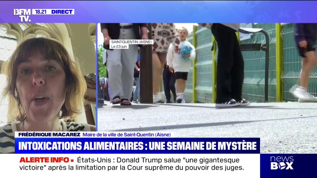Intoxications alimentaires: Une situation qui est humainement très difficile à vivre , confie la maire de Saint-Quentin (Aisne)