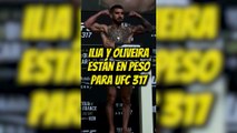 Ilia Topuria y Charles Oliveira dan el peso