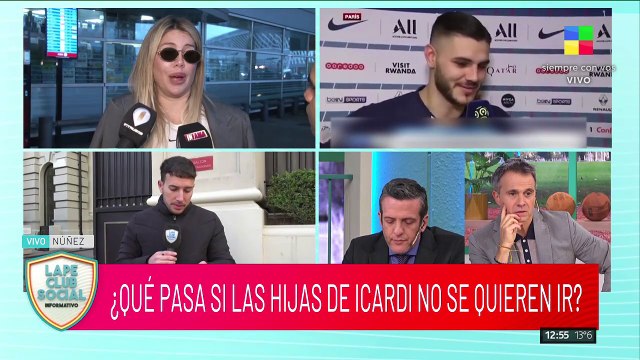 ¿No quieren irse con Icardi? Tensión en el Chateau Libertador con las hijas de Wanda Nara: foto reveladora