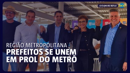 Prefeita de Contagem pede união para Betim, BH e Estado em prol do metrô