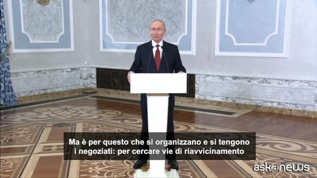 Putin: Proposte di pace di Russia e Ucraina contraddittorie