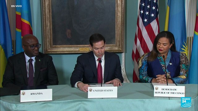 Ruanda y República Democrática del Congo firman acuerdo de paz con mediación de EE. UU.