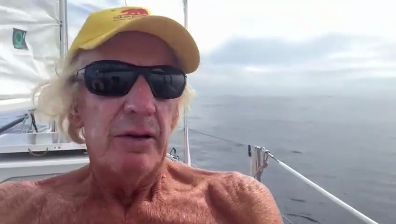 ALMA Class Globe 580 / 2025 - Dernières nouvelles d'Eric Marsh. Pauvre Eric, si près, mais si loin, il tourne en rond sans vent...