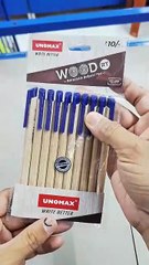 Best Ball Pen for UPSC Mains? | Unomax Wood RT Pen Unboxing & Test