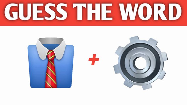 Can You Guess The Word By Emojis 🤔❤ Quiz Game