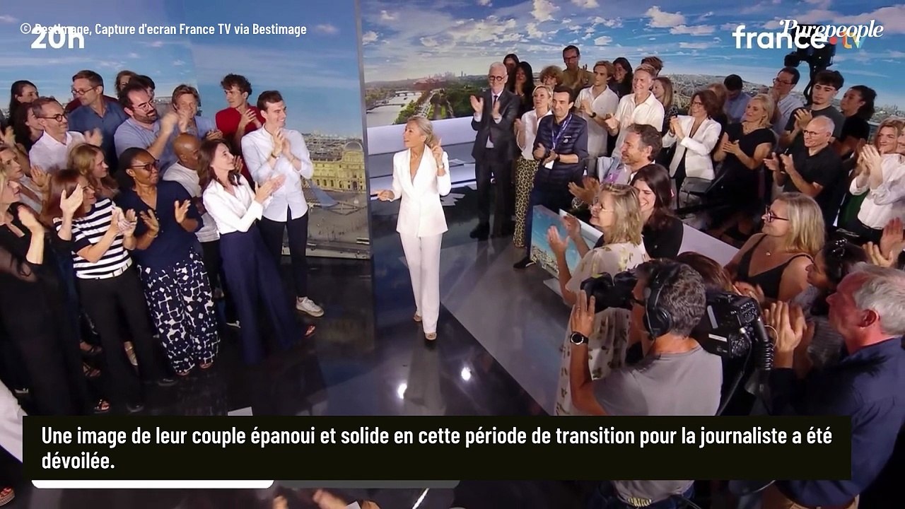 Anne-Sophie Lapix et son mari, numéro un mondial dans son secteur : leur geste rare immortalisé après son dernier JT