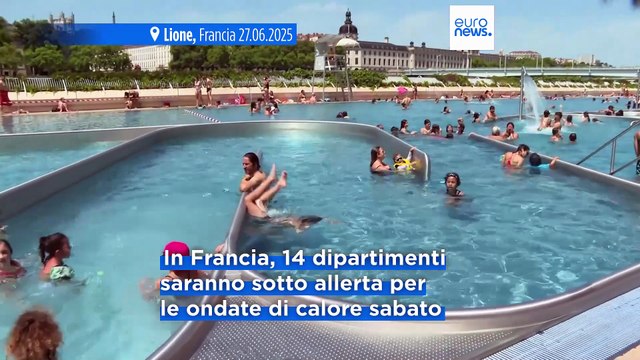 Caldo torrido in Europa: bollino rosso in 21 città italiane e temperature fino a 40°C nel weekend