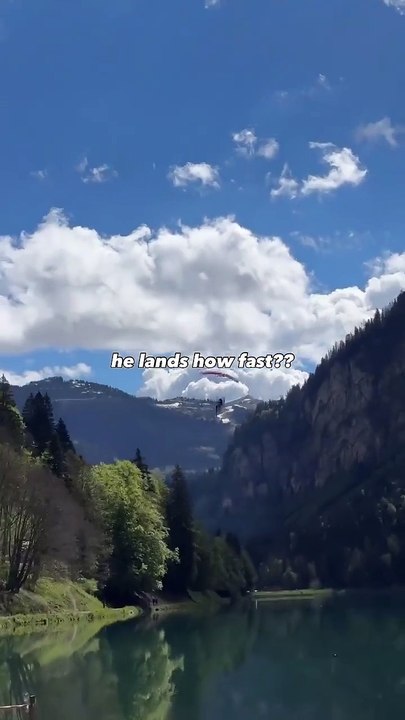 Fast parachute landing