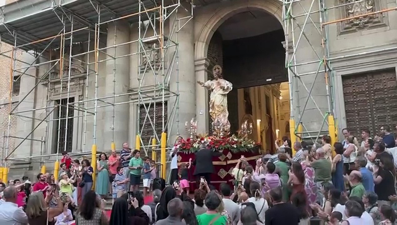 El Sagrado Corazón de Jesús vuelve a llenar las calles de Toledo