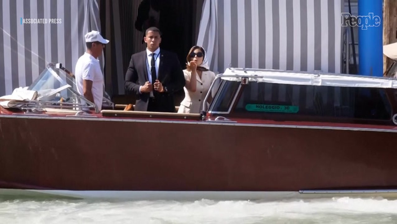 Lauren Sánchez Is Living La Dolce Vita in a Retro White Suit and Head Scarf as She Gets Ready to Marry Jeff Bezos