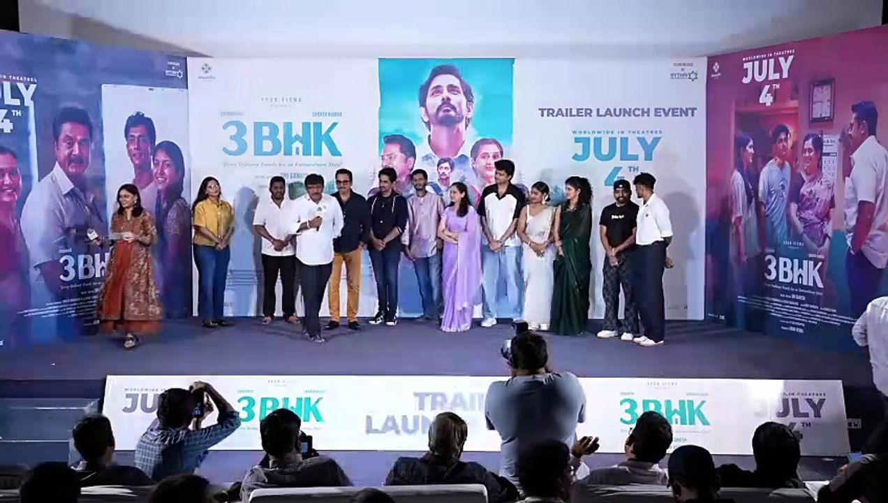 Mythri Distributor Shashidhar Reddy Speech at 3BHK (Telugu) - Trailer Launch Event ｜ YouWe Media
