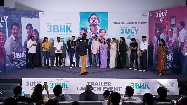 Actor Sarath Kumar Speech at 3BHK (Telugu) - Trailer Launch Event ｜ YouWe Media