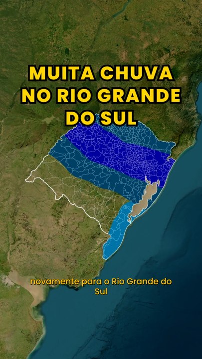 Alerta de Chuvas Intensas no RS: Riscos Hidrológicos Entre Sábado e Domingo