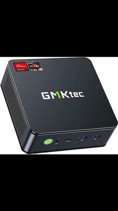 GMKtec M7 Mini Gaming PC – Ryzen 7 PRO 6850H, 16GB DDR5, 512GB SSD, Dual NIC, USB4, HDMI 2.1#minipc