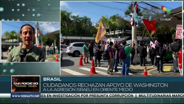 Movimientos sociales se movilizan en solidaridad con Oriente Medio