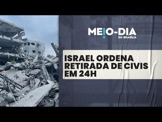 Israel dá ultimato para que civis deixem região norte da faixa de Gaza