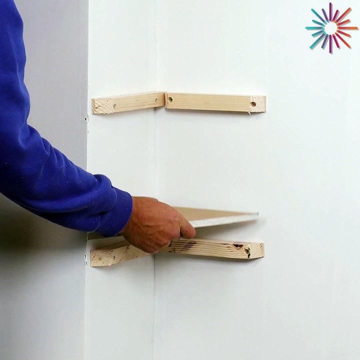Turn empty corners into stylish storage spaces