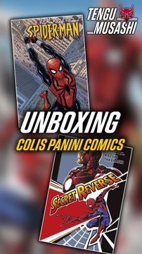 PANINI COMICS ma envoyé un comics et un manga SPIDER-MAN !