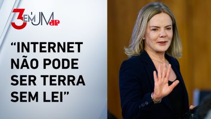 Gleisi Hoffmann elogia decisão do STF sobre responsabilizar redes sociais por conteúdos de usuários