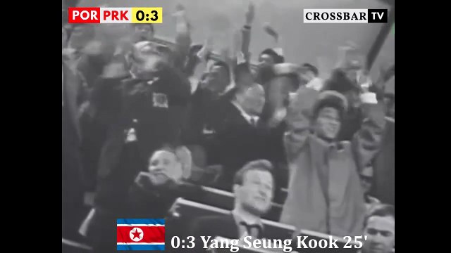 Coupe du Monde de Football 1966 Quart de Finale Portugal - Corée Du Nord (23 Juillet 1966, Goodison Park, Liverpool)