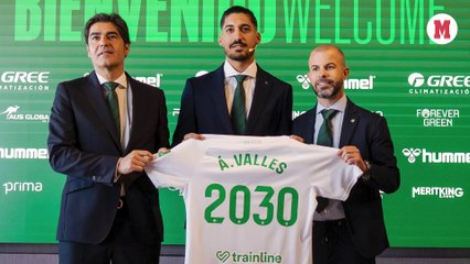 Álvaro Valles se ilusiona: "Volver al Betis es un sueño que por fin he podido cumplir"