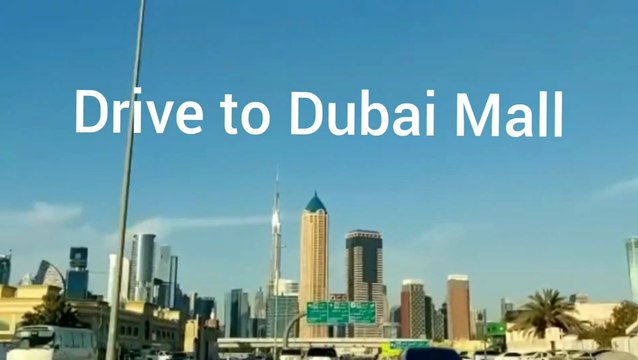 Burj Khalifa & Dubai Fountain view from Dubai Mall | Burj Khalifa Surroundings