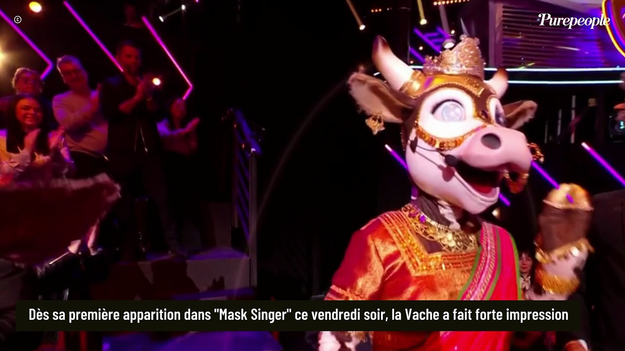 Mask Singer 7 : Il n'y avait plus aucun mystère autour de la Vache, elle retire enfin son costume